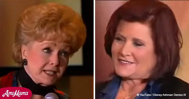 Debbie Reynolds and Carrie Fisher singing together and their duet is magnificent