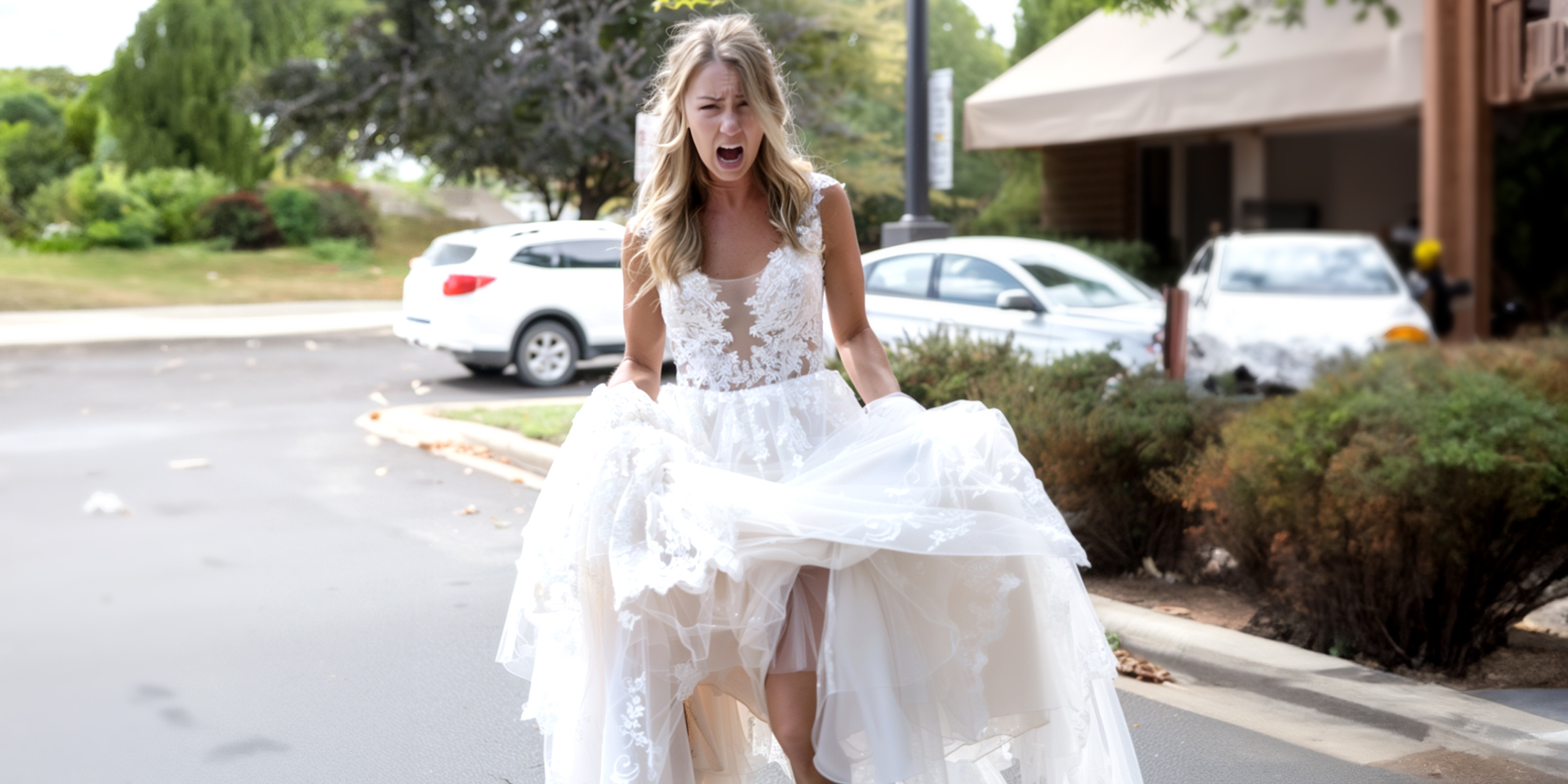 A shocked bride | Source: 