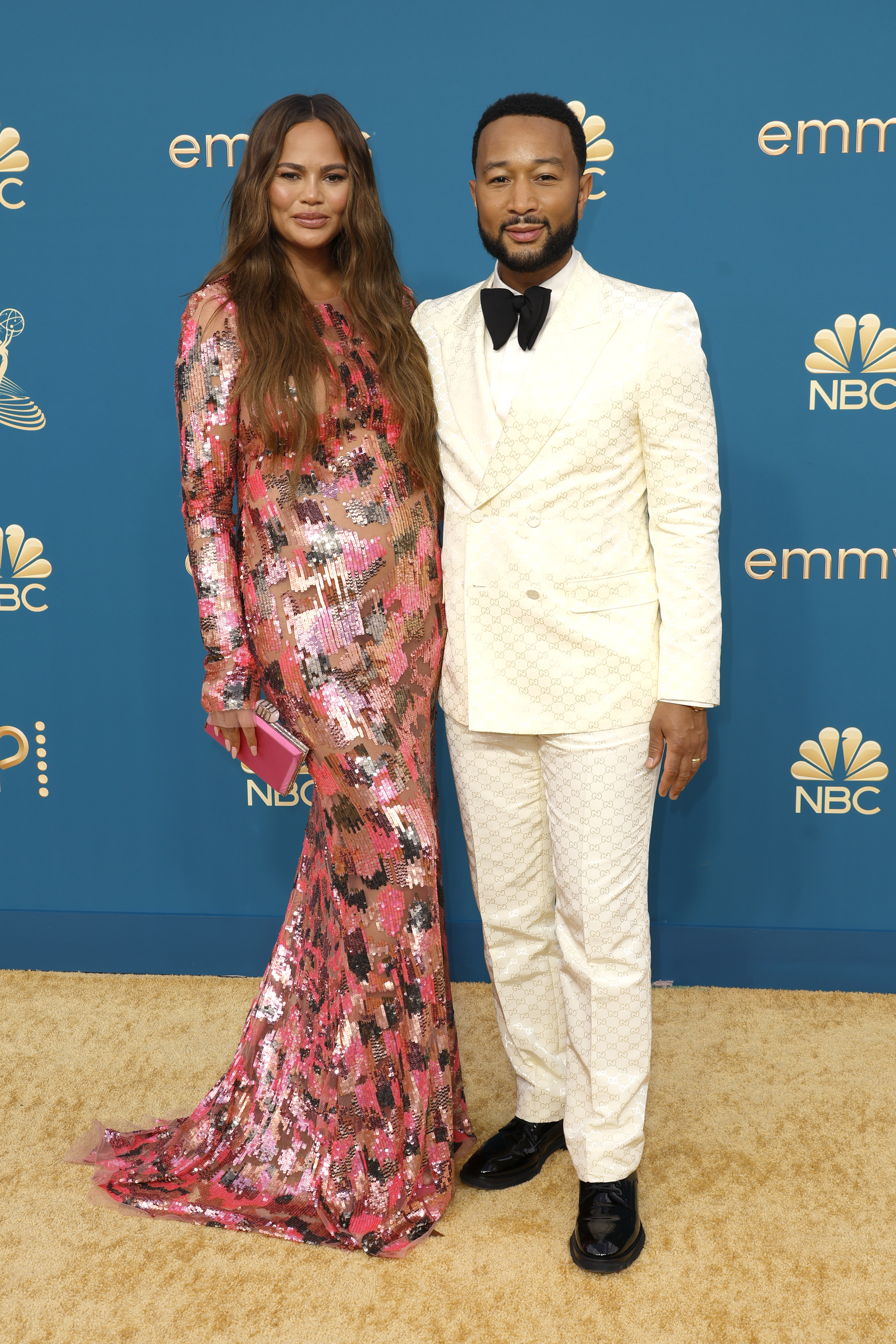 Chrissy Teigen and John Legend attend the 74th Primetime Emmys at Microsoft Theater on September 12, 2022 in Los Angeles, California. | Source: Getty Images