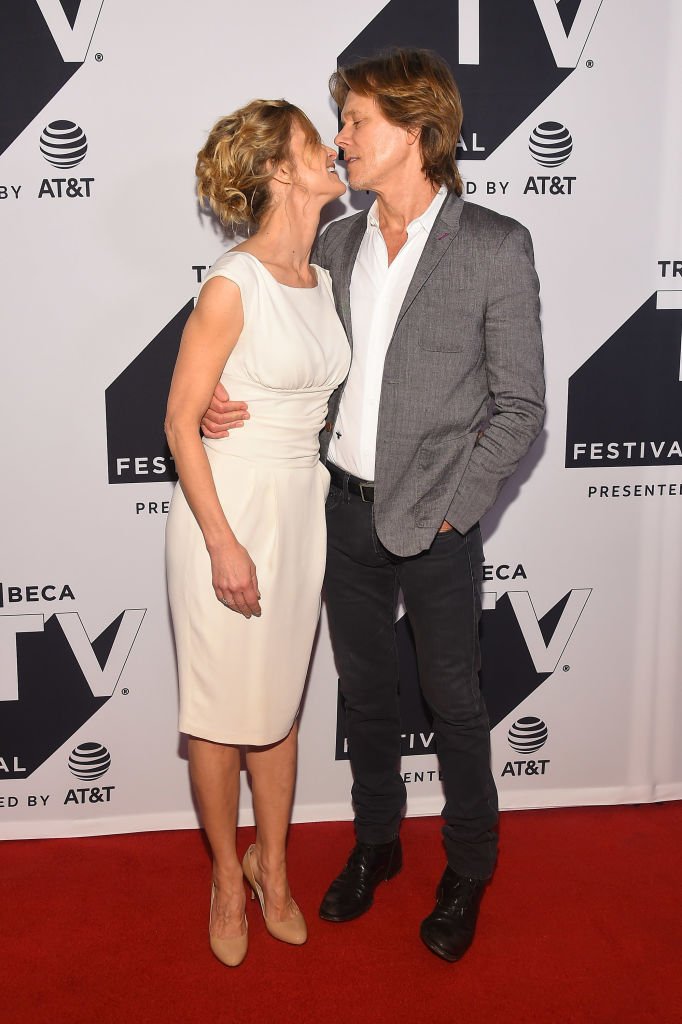 Kyra Sedgwick and Kevin Bacon attend the Tribeca TV Festival in New York City on September 24, 2017 | Photo: Getty Images