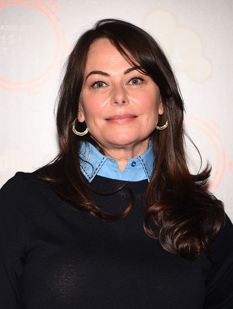 Polly Walker en una sesión de fotos para Line of Duty. | Foto: Getty Images