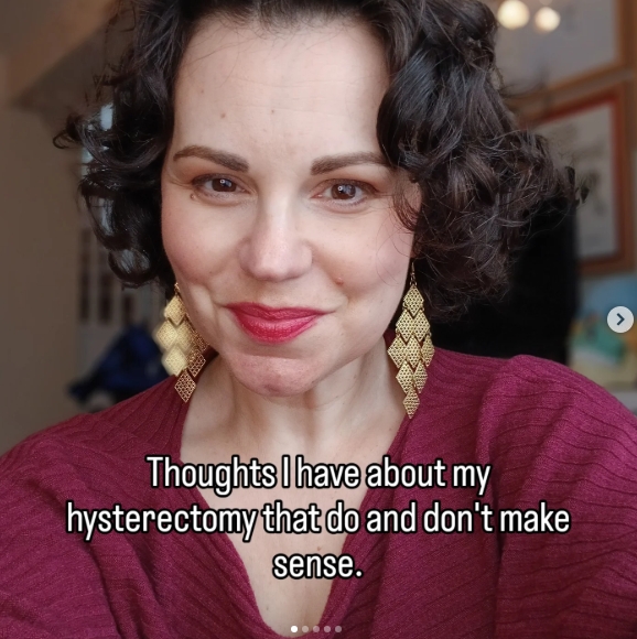 Dr Philippa Kaye appears in a selfie shared as part of an Instagram post dated March 3, 2026, where the "This Morning" GP introduced a candid series reflecting on the emotional and practical thoughts she has experienced following her hysterectomy, noting that some of her feelings about the surgery "do and don't make sense." | Source: Instagram/drphilippakaye