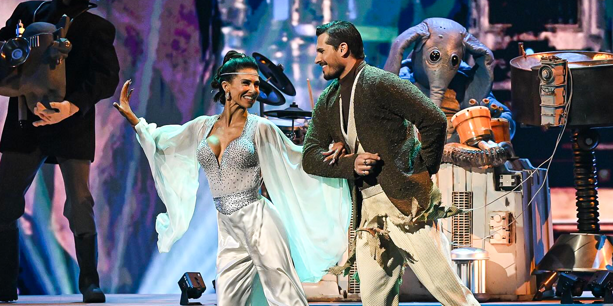 Hilaria Baldwin and Gleb Savchenko | Source: Instagram/dancingwiththestars