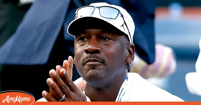 Michael Jordan at the 2014 US Open at the USTA Billie Jean King National Tennis Center on August 26, 2014 New York City. | Source: Getty Images