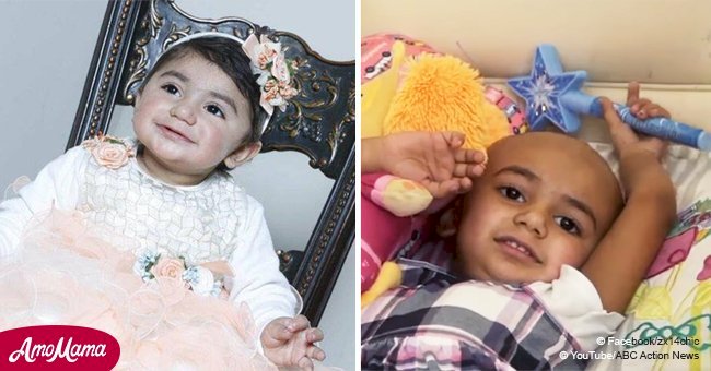 2-year-old girl with cancer needs extremely rare blood to save her life