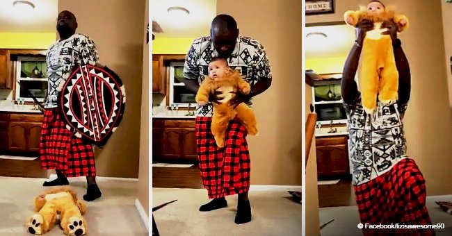 The story behind video of KC dad who staged his version of 'The Lion King' starring his baby girl