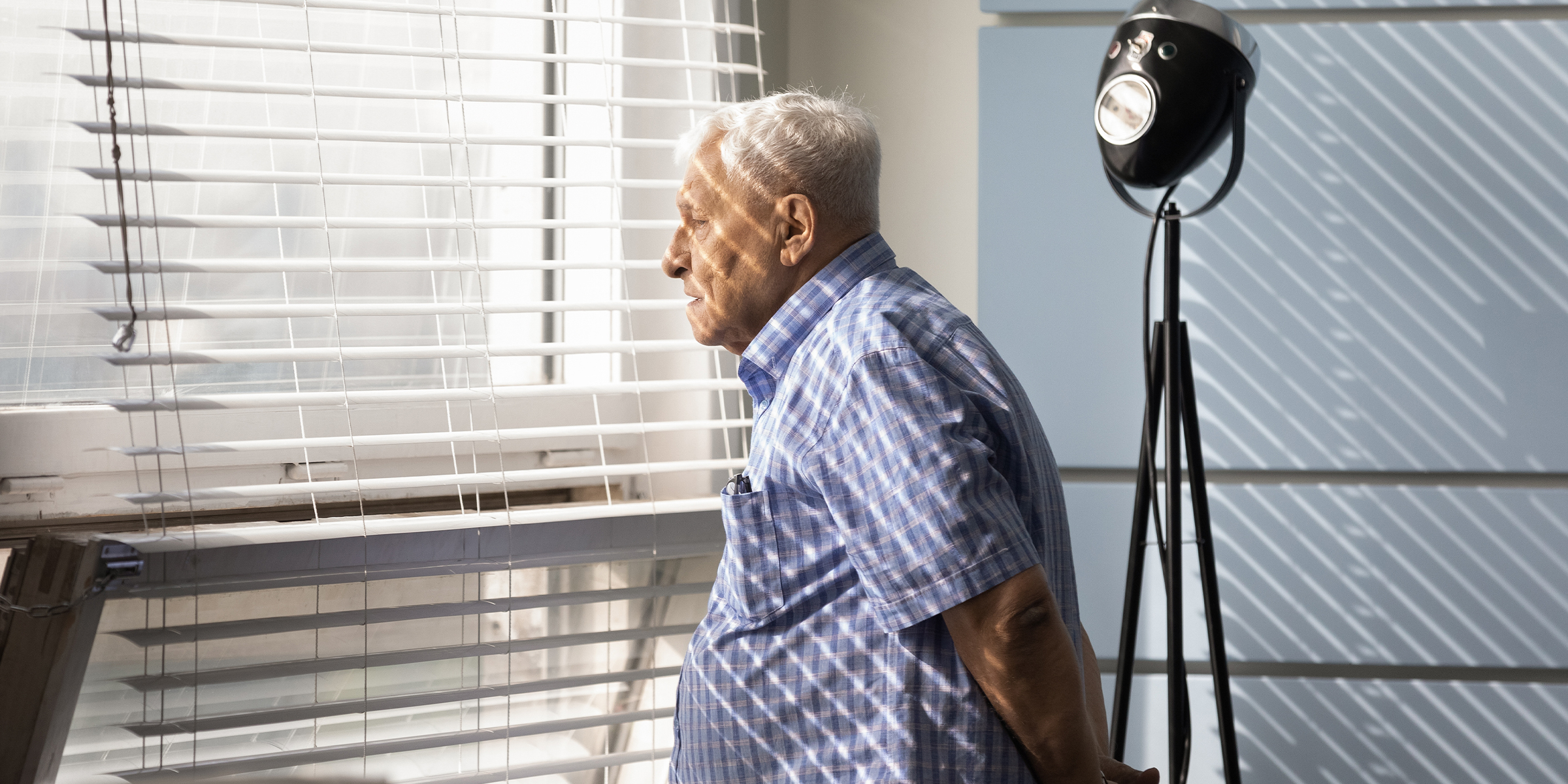 A sad grandfather | Source: Shutterstock