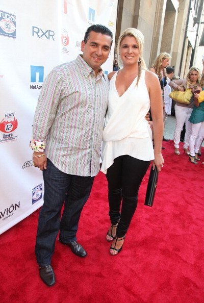 Buddy Valastro and Lisa Valastro attend the NY Giants Justin Tuck 4th Annual celebrity billiards tournament at Slate NYC on May 31, 2012, in New York City. | Source: Getty Images.