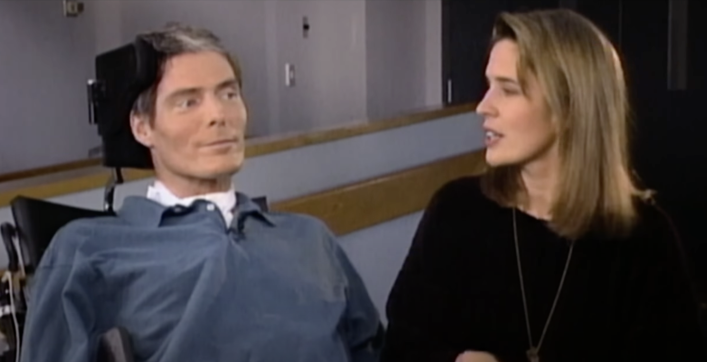 Christopher Reeve and Dana Reeve | Source: YouTube/WarnerBrosPictures