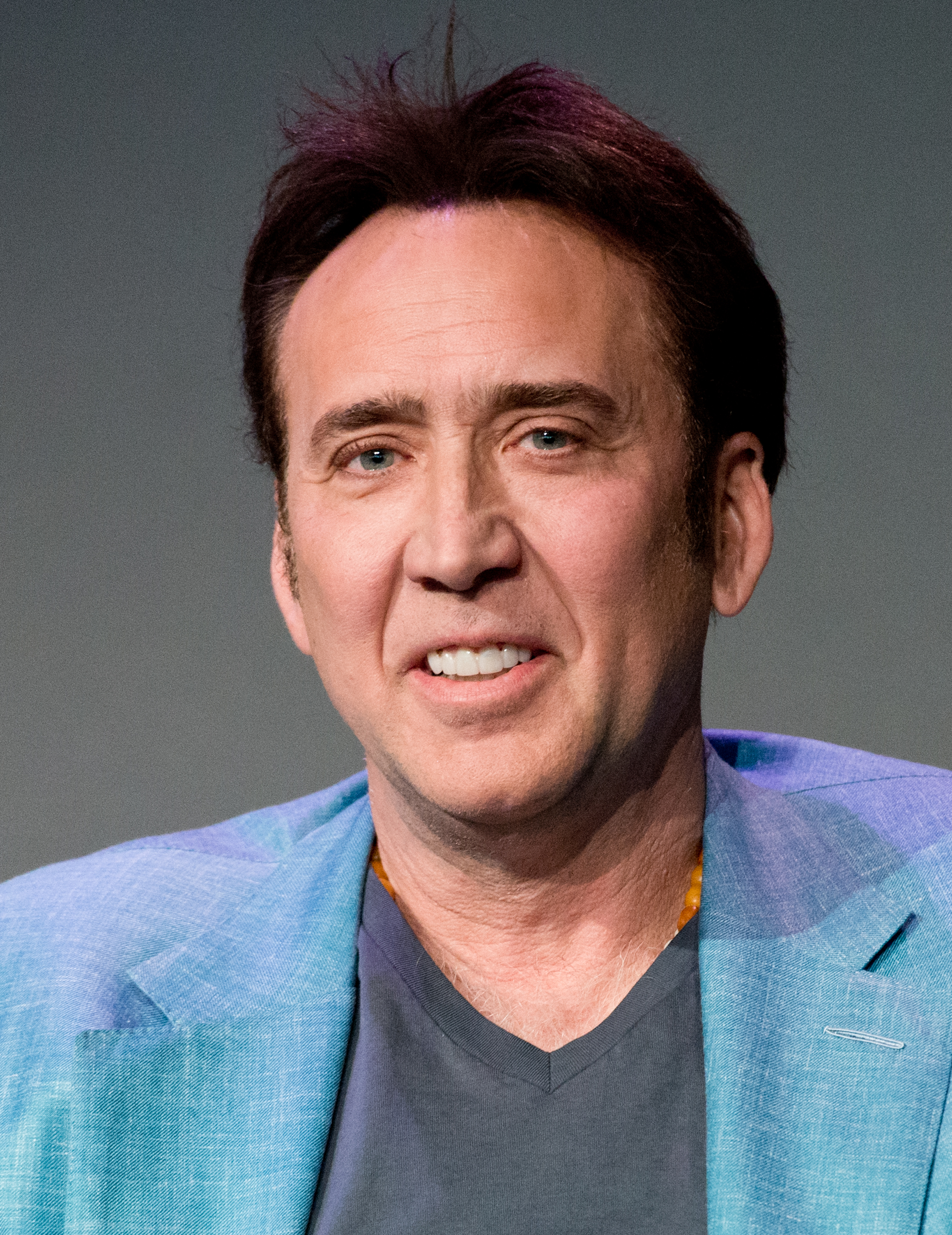 Nicolas Cage in New York City on April 10, 2014 | Source: Getty Images