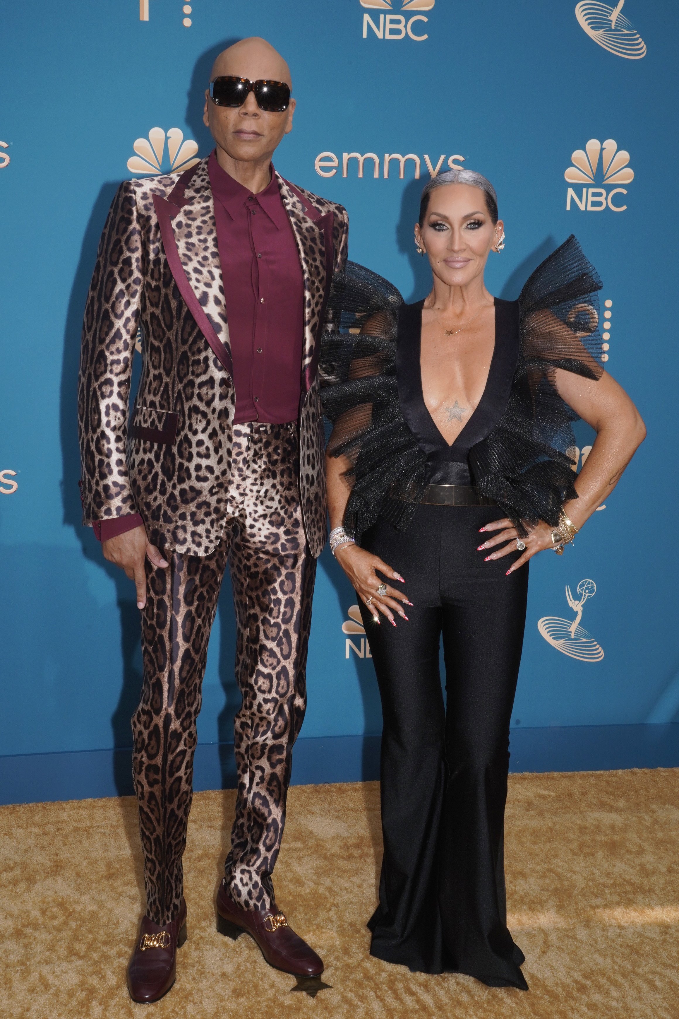 RuPaul and Michelle Visage at the 74th Annual Primetime Emmy Awards on September 12, 2022. | Source: Getty Images