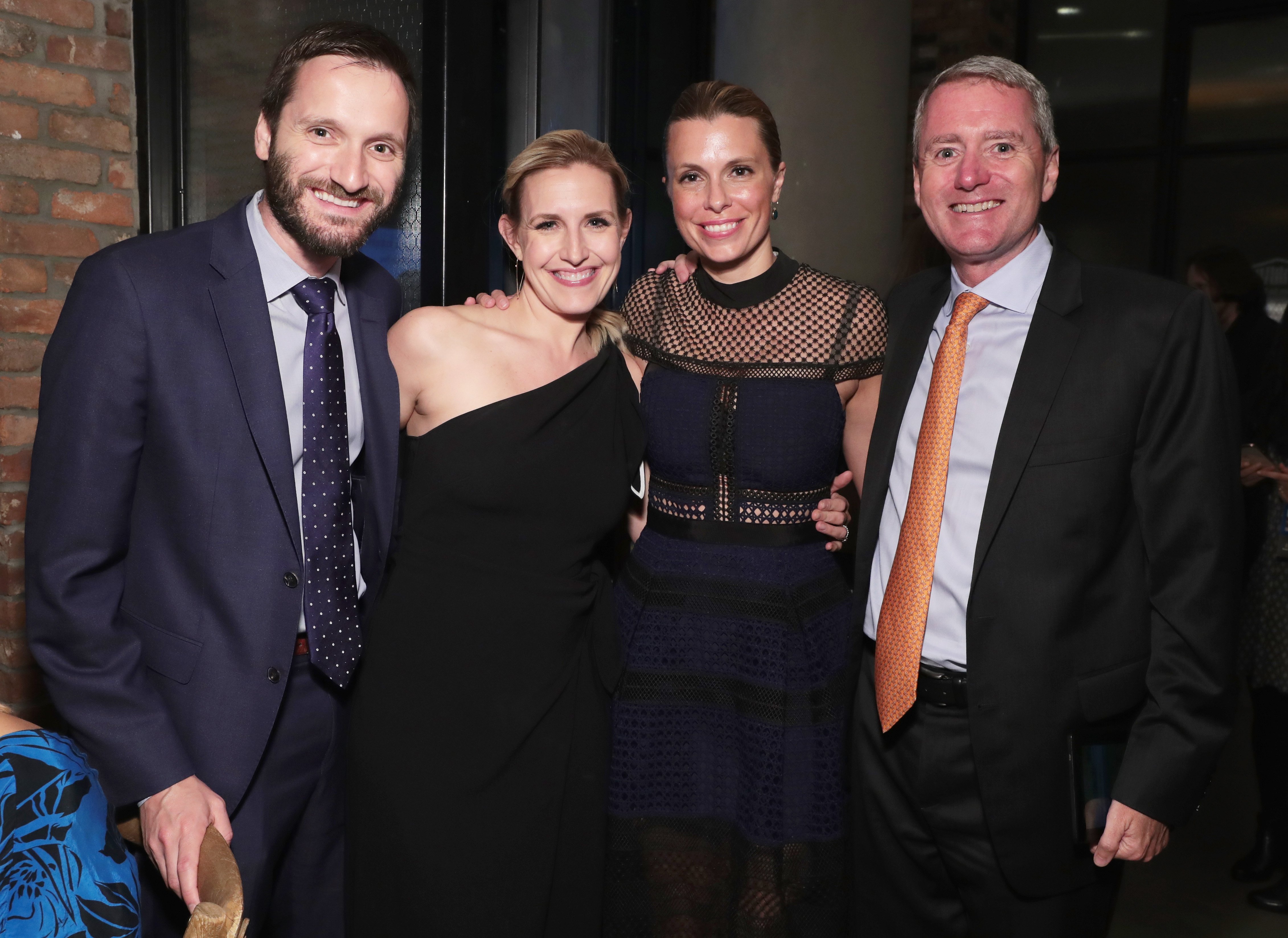 (L-R) Sinisa Babcic, Poppy Harlow, Amy Powell, and John Wood attend the 2018 Room to Read New York Gala on, May 17, 2018 at, Kimpton Hotel Eventi, in New York City. | Source: Getty Images