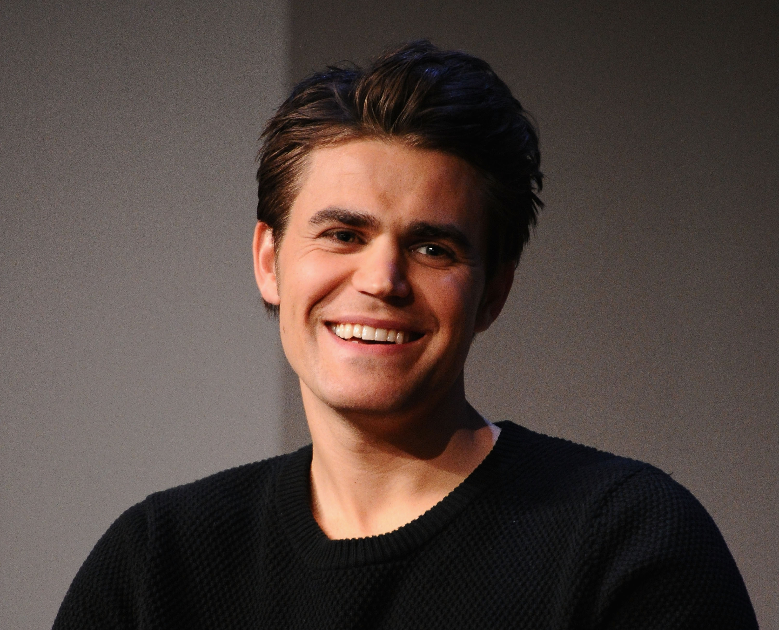 Paul Wesley during the Apple Store Soho Presents Meet The Filmmakers: Paul Wesley, Dina Shihabi and Sean Mullin, "Amira And Sam" at Apple Store Soho on January 17, 2015, in New York City. | Source: Getty Images