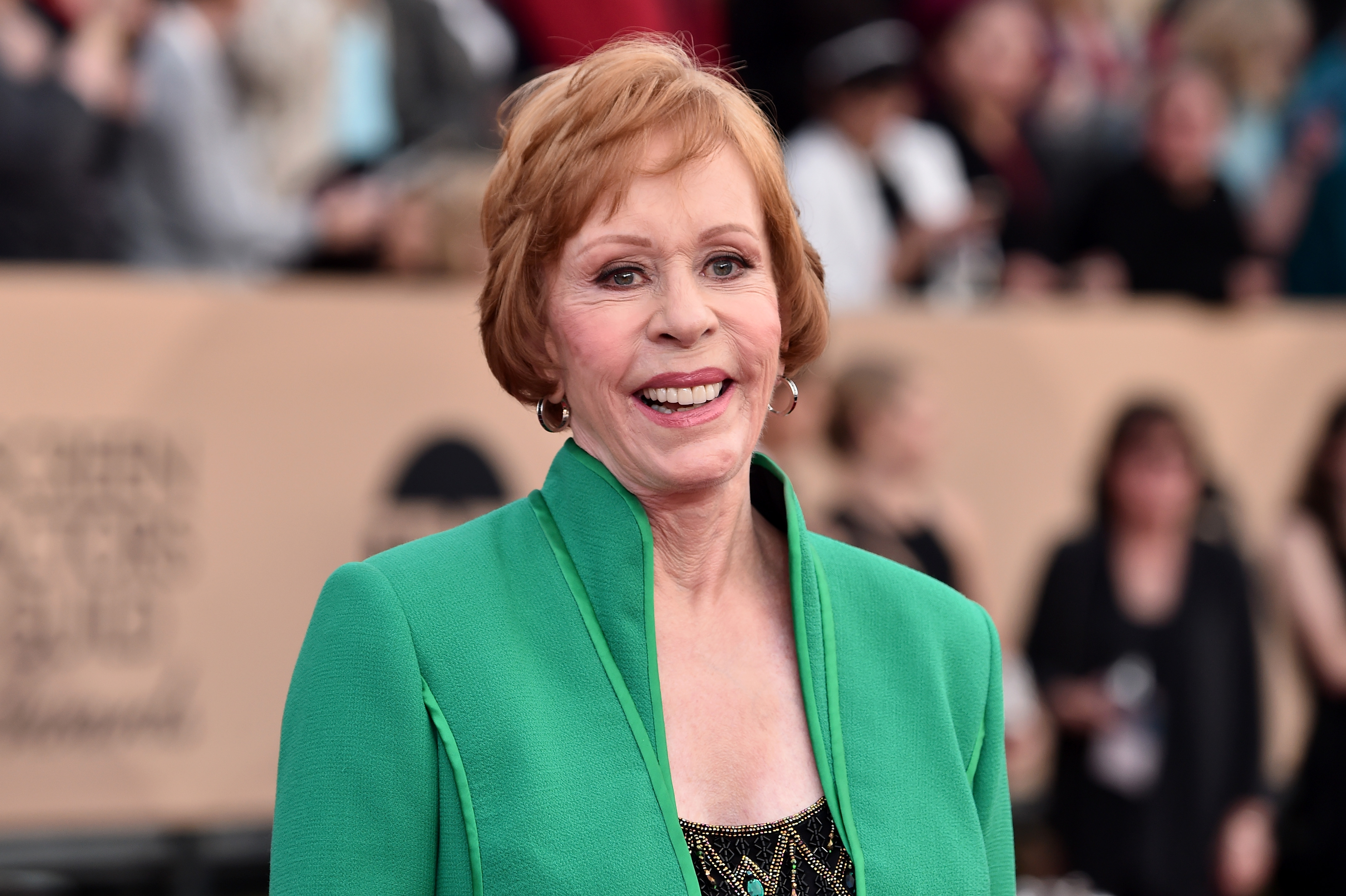 Carol Burnett at the 22nd Screen Actor's Guild Awards on January 30, 2016 in Los Angeles | Source: Getty Images