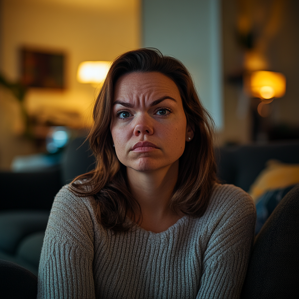 A woman looking exhausted | Source: Midjourney