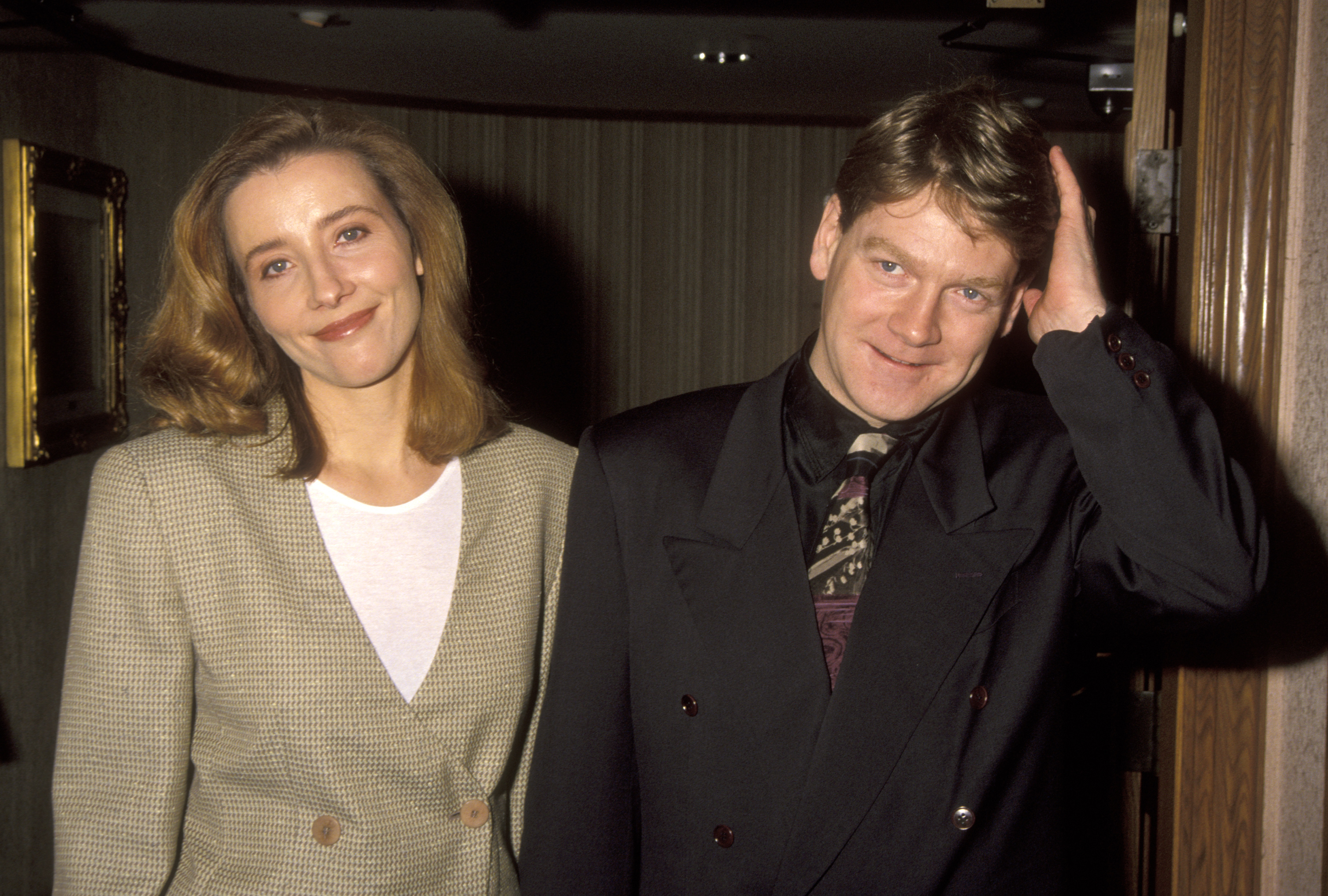 Emma Thompson and Kenneth Branagh at the 18th Annual LA Film Critics Association Awards in West Hollywood in 1993. | Source: Getty Images
