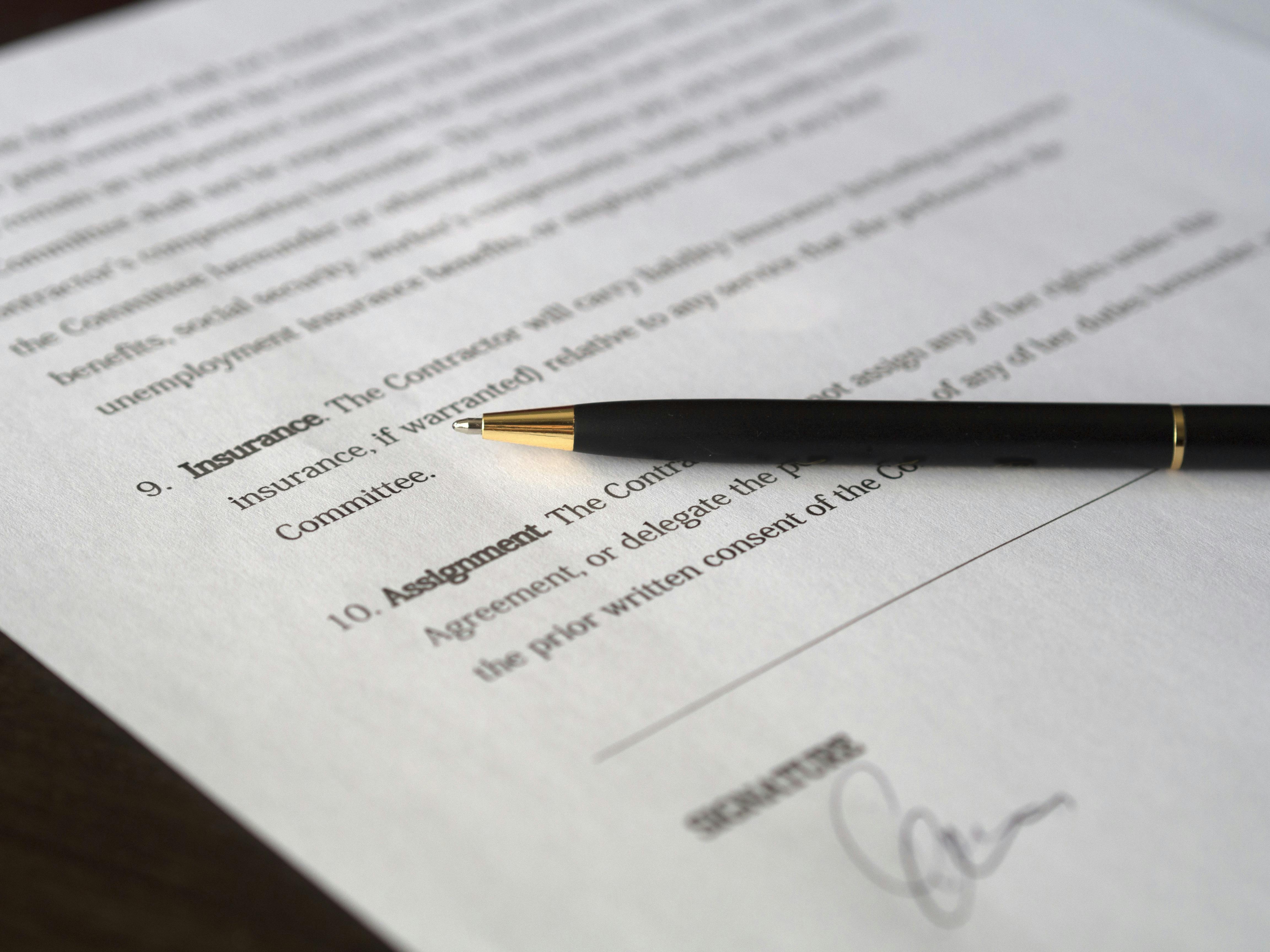 Insurance papers | Source: Pexels
