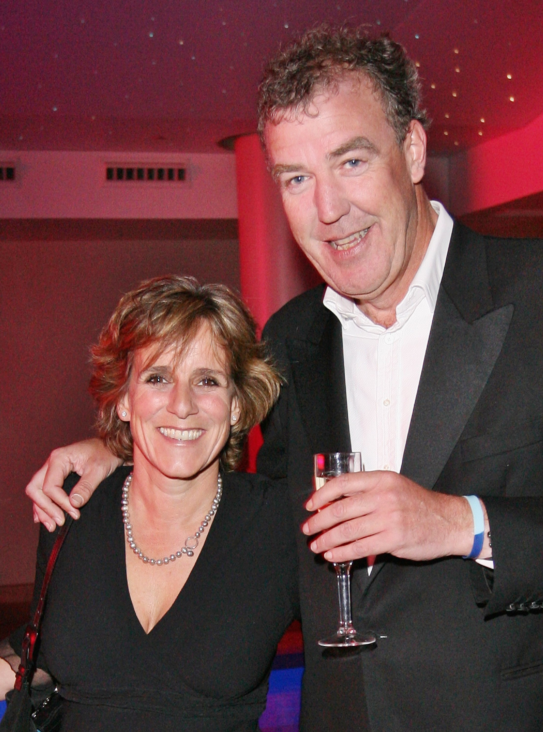Jeremy Clarkson and Frances Catherine Cain pose at a 'Help For Heroes' fundraising evening held at the Haymarket Hotel on April 24, 2008, in London, England | Source: Getty Images