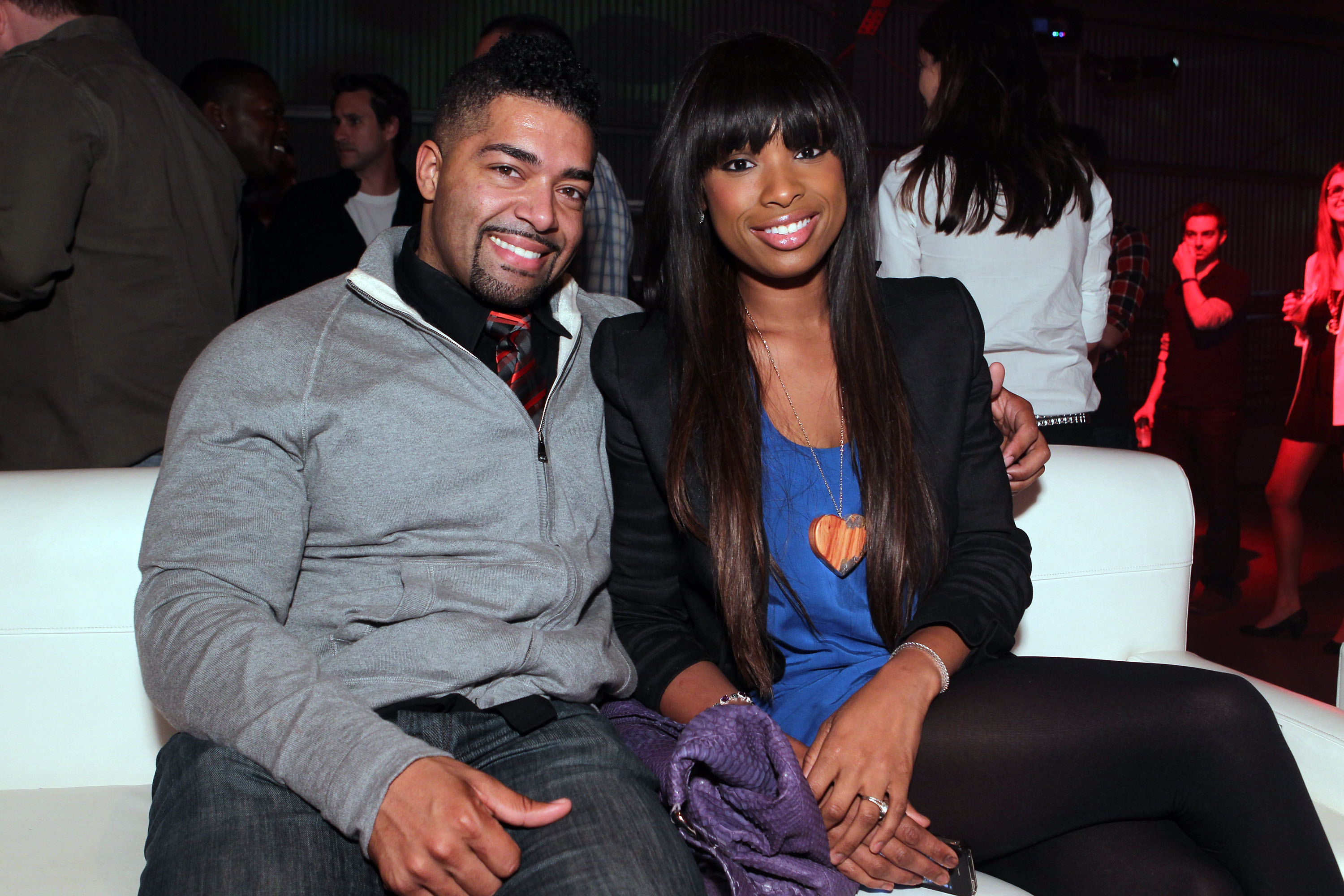 Jennifer Hudson and David Otunga attend the Samsung Infuse 4G launch event in Hollywood, California, on May 12, 2011 | Source: Getty Images