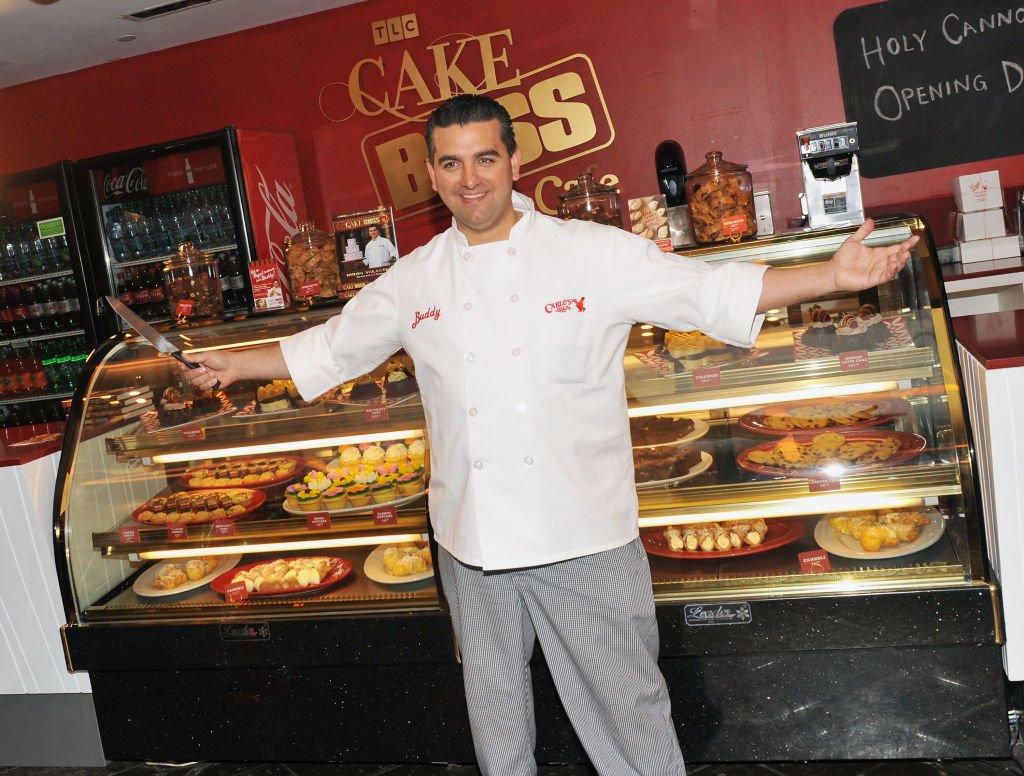 Buddy Valastro, the "Cake Boss" attends the grand opening of The Cake Boss Cafe at the Discovery Times Square Exposition Center on May 12, 2011. | Photo: Getty Images