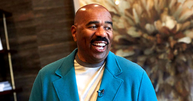 'Family Feud' Host Steve Harvey's Grandson BJ Adorably Shows off His ...