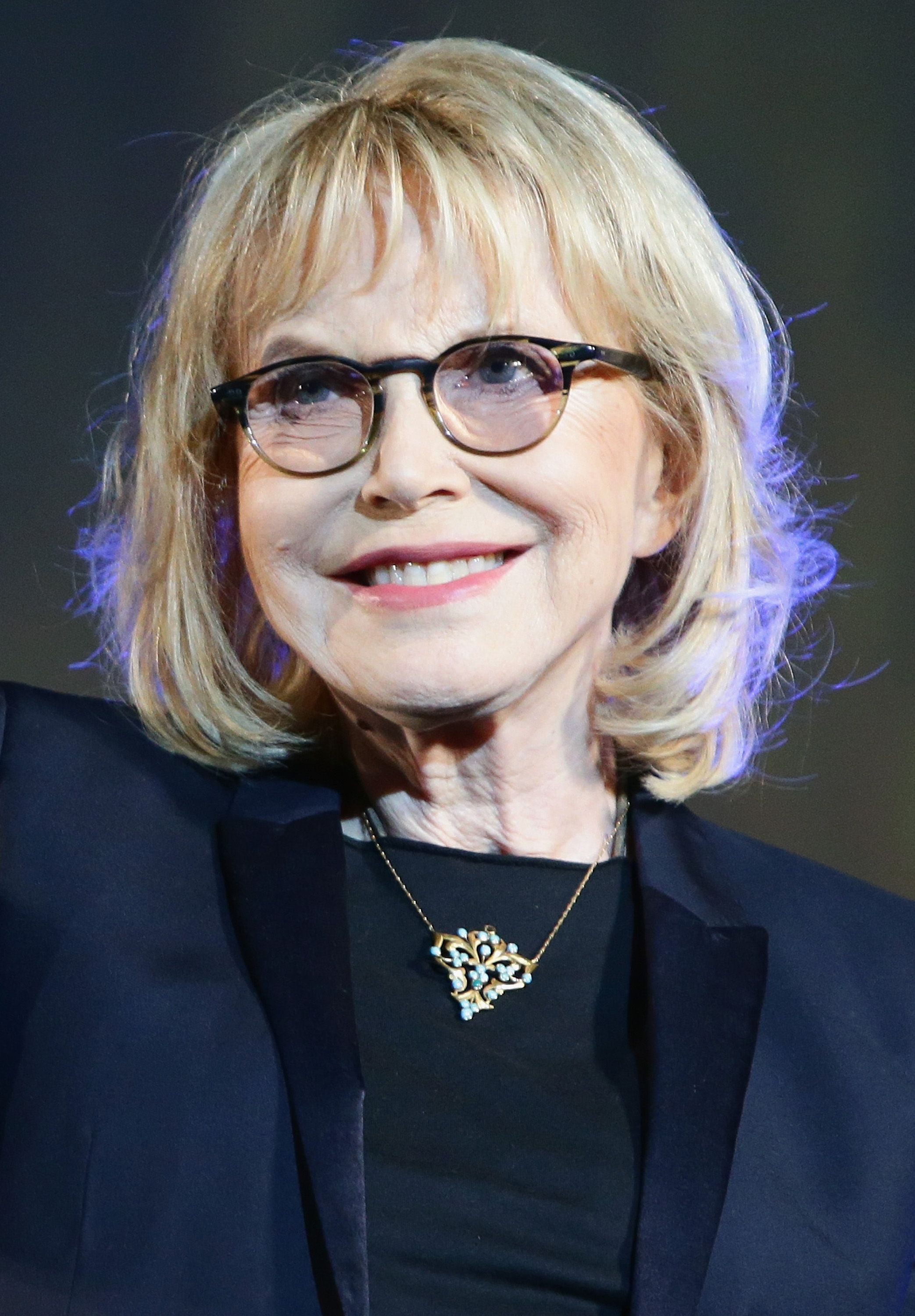 L'actrice Bulle Ogier le 10 août 2015 à Locarno, en Suisse. | Photo : Getty Images