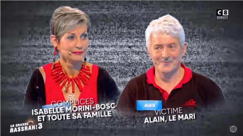Isabelle Morini-Bosc et son mari "Touche pas à mon poste". | Photo :"Touche pas à mon poste"./ Youtube Isabelle Morini-Bosc et son mari "Touche pas à mon poste". | Photo :"Touche pas à mon poste"./ Youtube