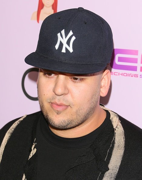 Rob Kardashian at Blac Chyna's birthday celebration and unveiling of her 'Chymoji' Emoji Collection | Photo: Getty Images