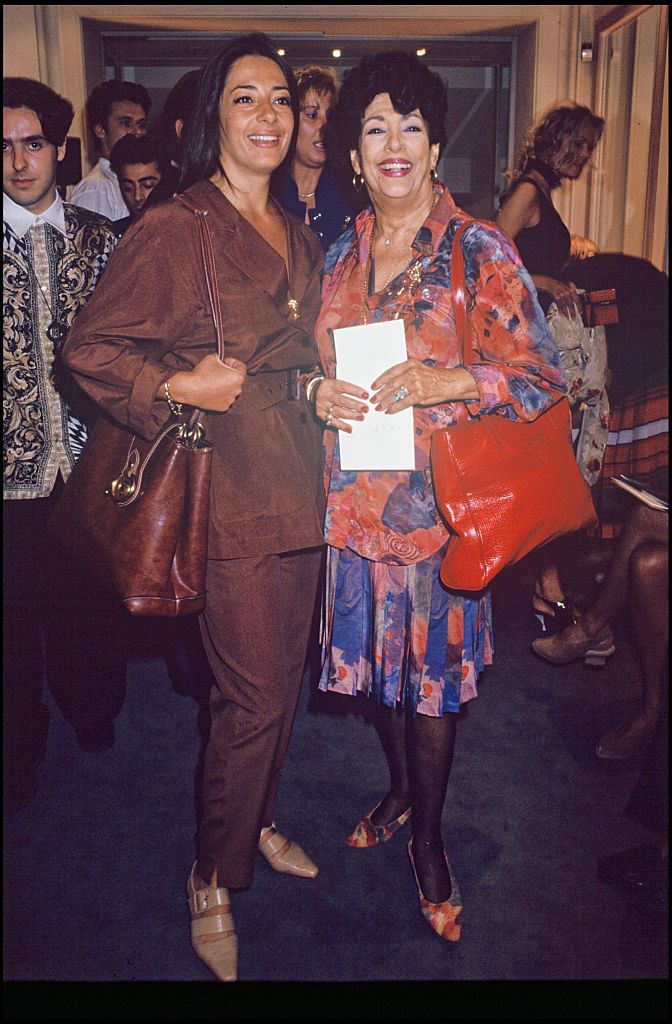 Micheline Dax e sua figlia Veronique Lavond. l Fonte: Getty Images
