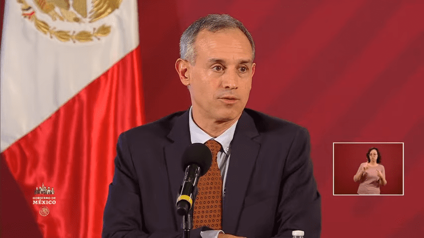 Hugo López-Gatell en rueda de prensa. │Foto: YouTube / Gobierno de México Hugo López-Gatell en rueda de prensa. │Foto: YouTube / Gobierno de México