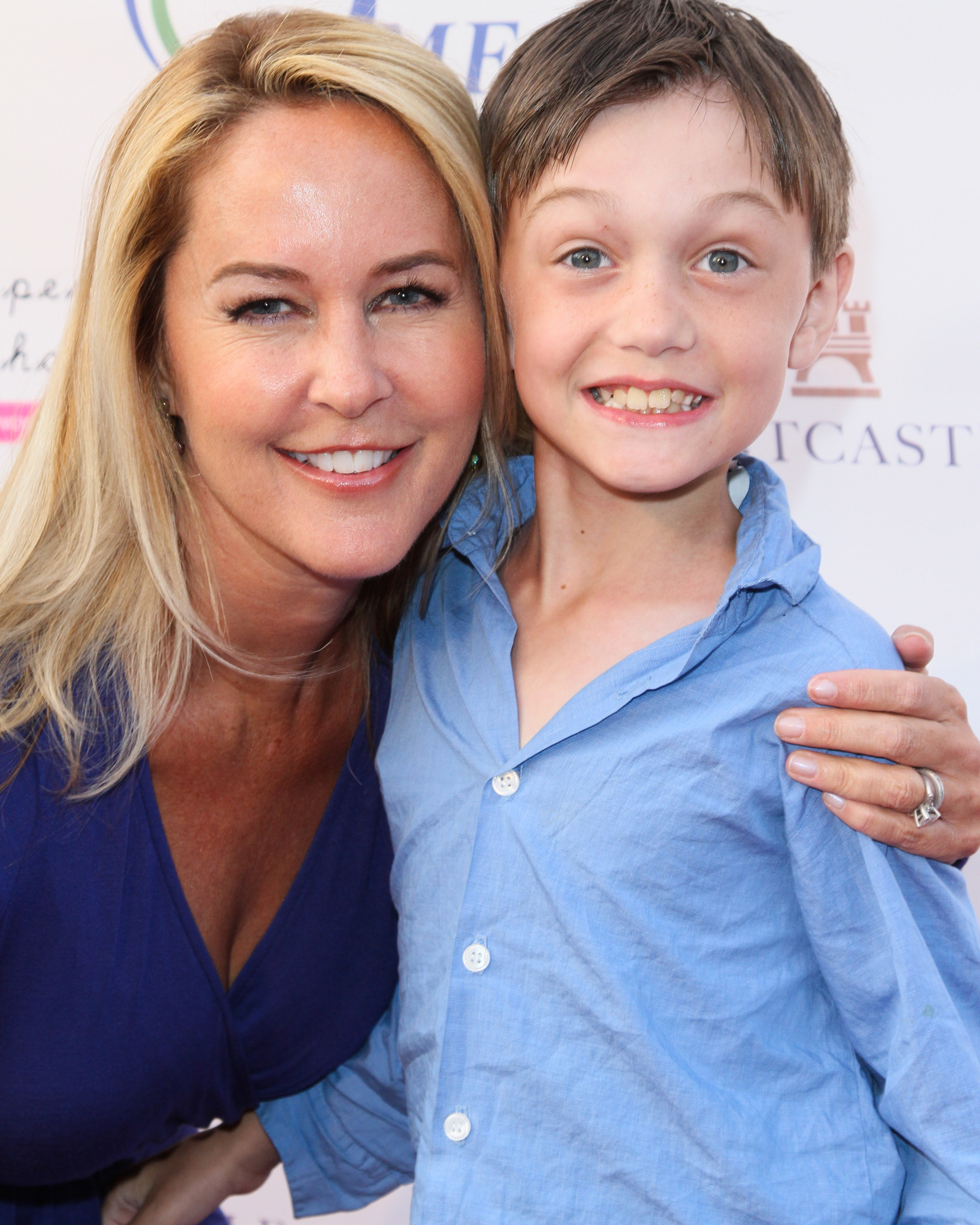 Erin Murphy and her son at the Maternal Fetal Care International Mother's Day fashion show on May 6, 2011, in Santa Monica, California | Source: Getty Images
