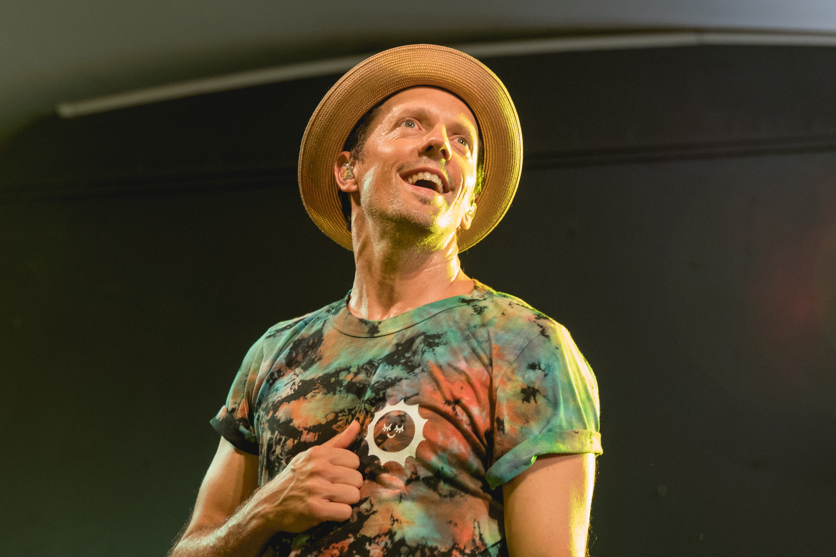 Jason Mraz performs in concert during the Look For The Good Live! Summer Tour at Stubb's Waller Creek Amphitheater on July 30, 2021, in Austin, Texas. | Source: Getty Images