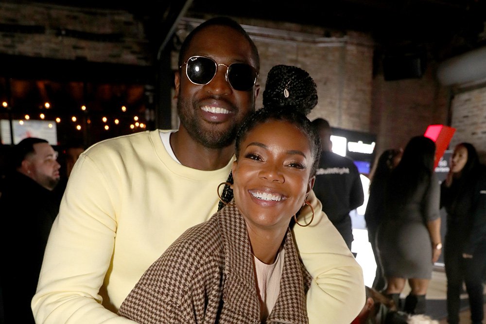 Dwyane Wade and Gabrielle Union attend Stance Spades At NBA All-Star 2020 at City Hall on February 15, 2020 in Chicago, Illinois. I Image: Getty Images.