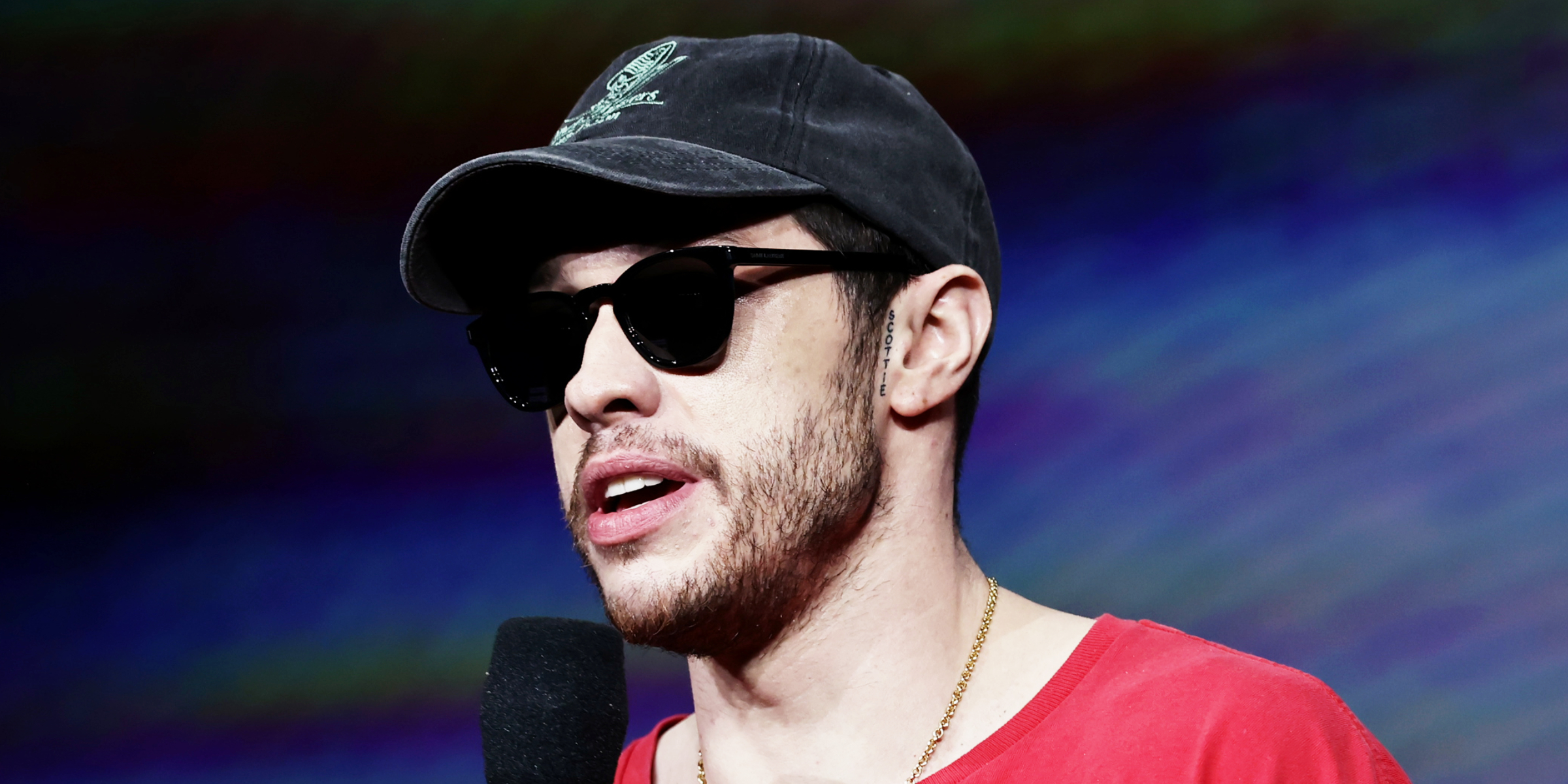 Pete Davidson pictured at The Colosseum at Caesars Palace on April 15, 2026 in Las Vegas, Nevada | Source: Getty Images