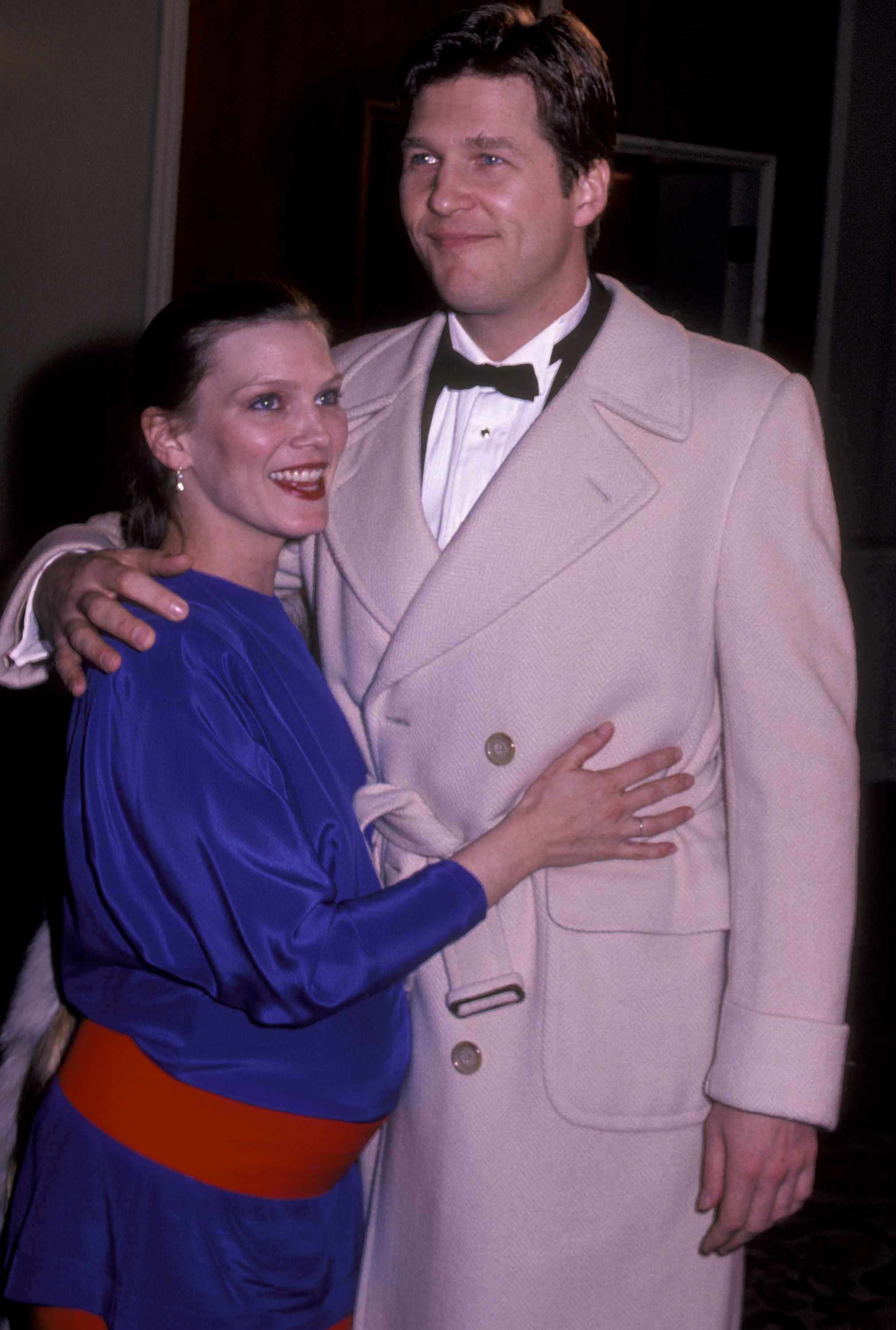 Jeff and Susan Bridges at the 11th Annual American Film Institute Lifetime Achievement Awards Honoring Lillian Gish in Beverly Hills, California on March 3, 1983. | Source: Getty Images