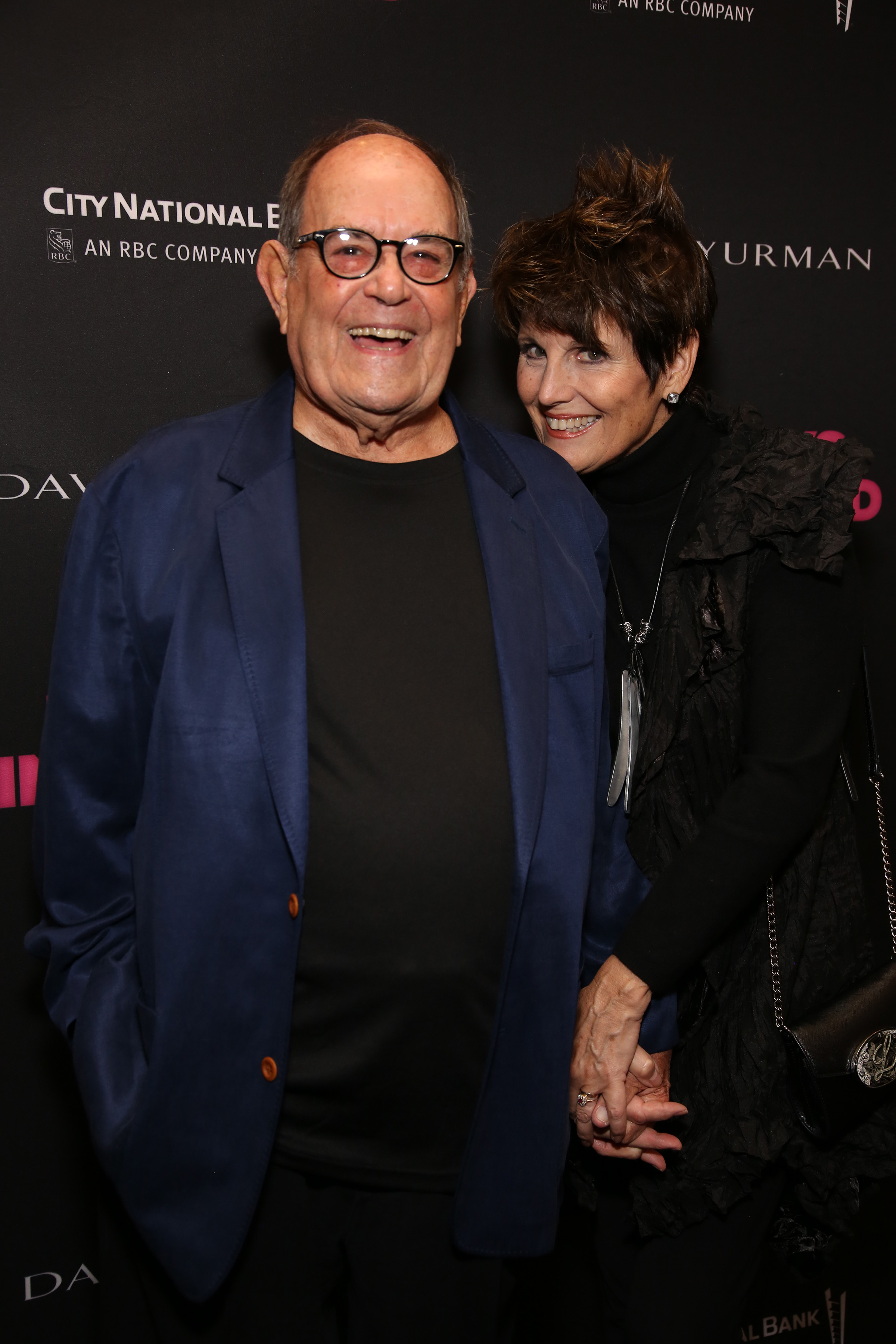 Laurence Luckinbill and Lucie Arnaz at "The Boys in the Band" 50th Anniversary Celebration in New York City on May 30, 2018 | Source: Getty Images