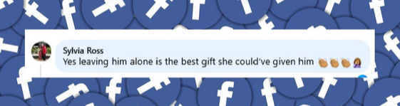 A fan reacts to the news that Prince Harry and Meghan Markle will spend Valentine’s Day apart, from a post dated February 12, 2025 | Source: Facebook/hello