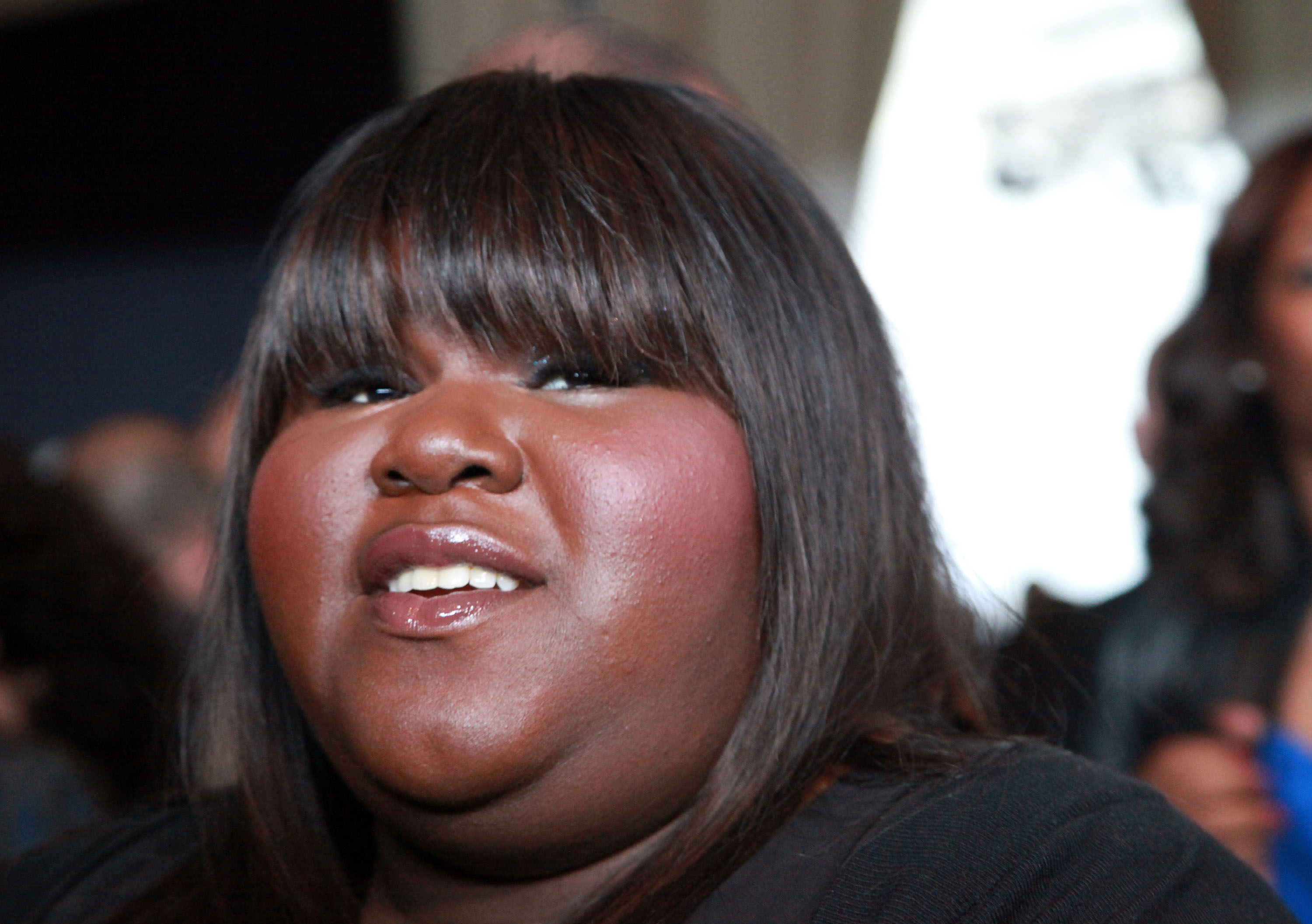 Gabourey Sidibe attends the Onestopplus.com Spring fashion show on September 15, 2010, in New York City. | Source: Getty Images