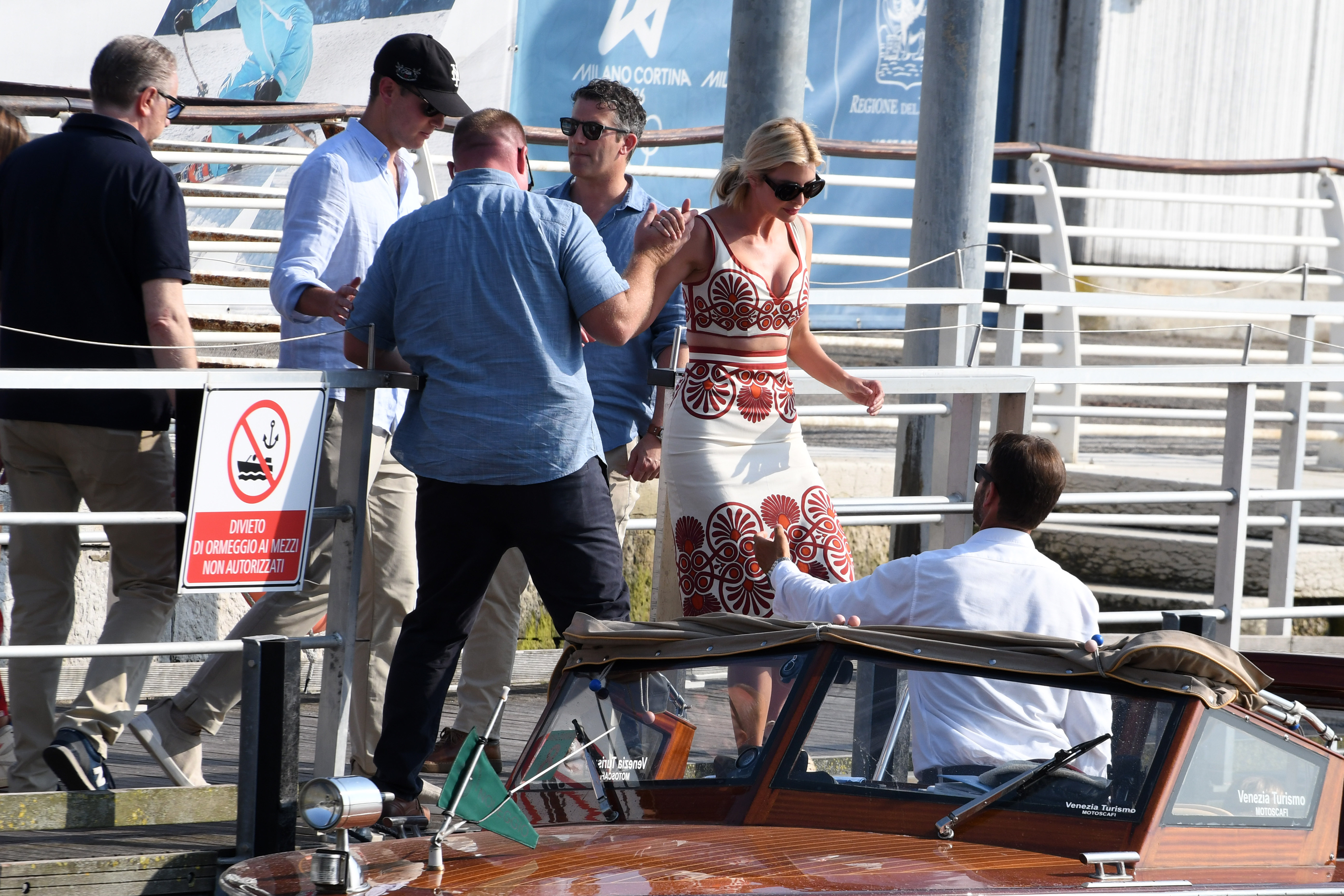 Jared Kushner and Ivanka Trump at Venice Marco Polo airport in Italy on June 24, 2025. | Source: Getty Images