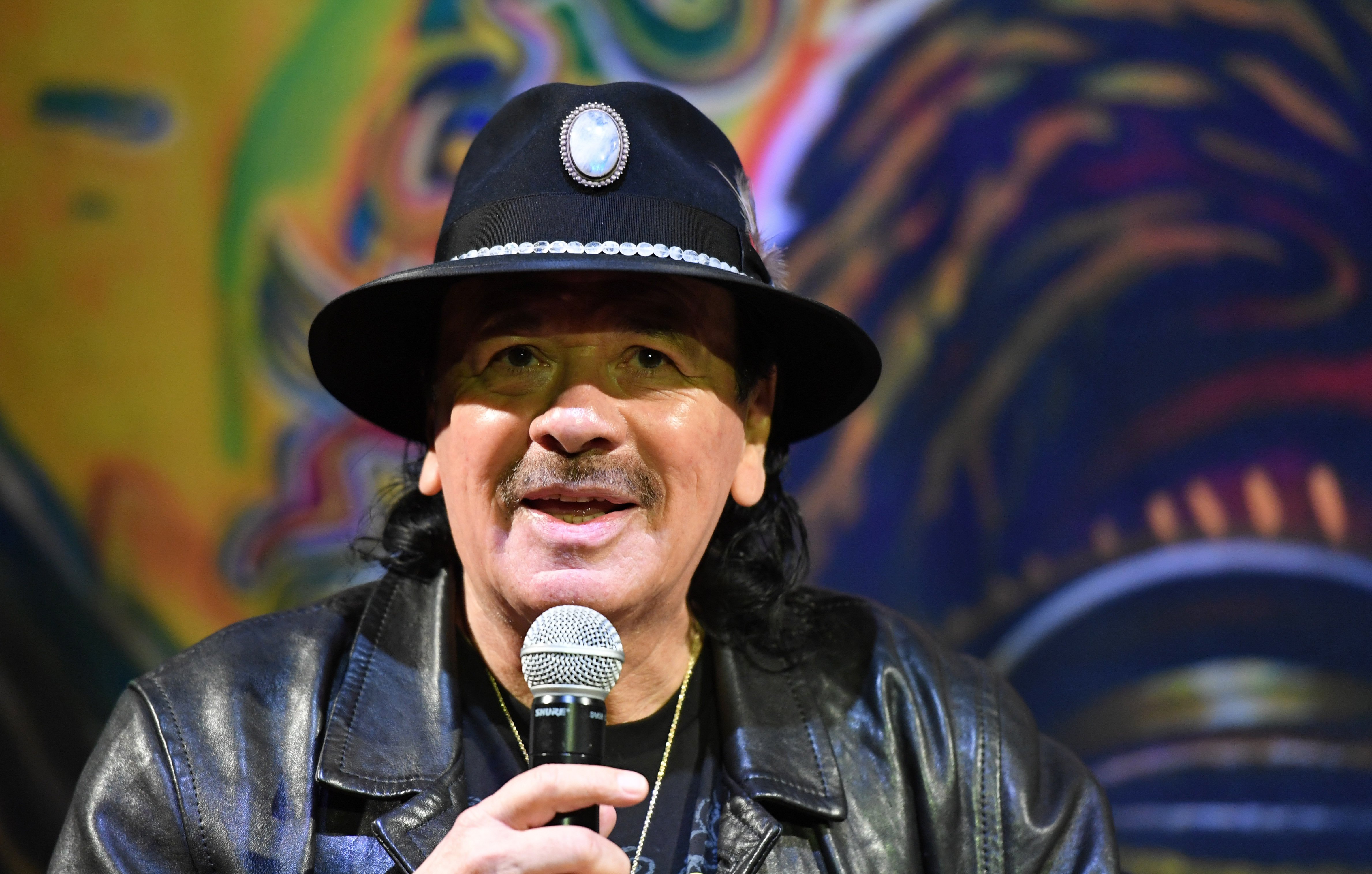 Carlos Santana in Las Vegas 2019. | Source: Getty Images