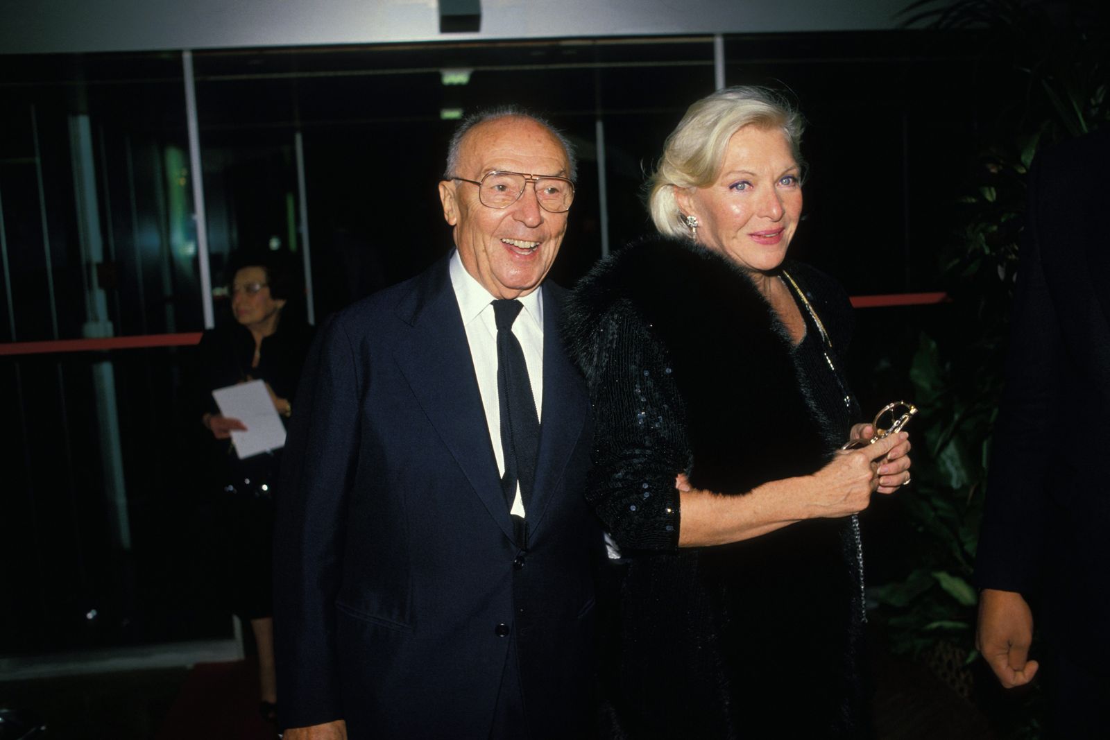 Line Renaud et son mari Loulou Gasté | Photo : Getty Images.