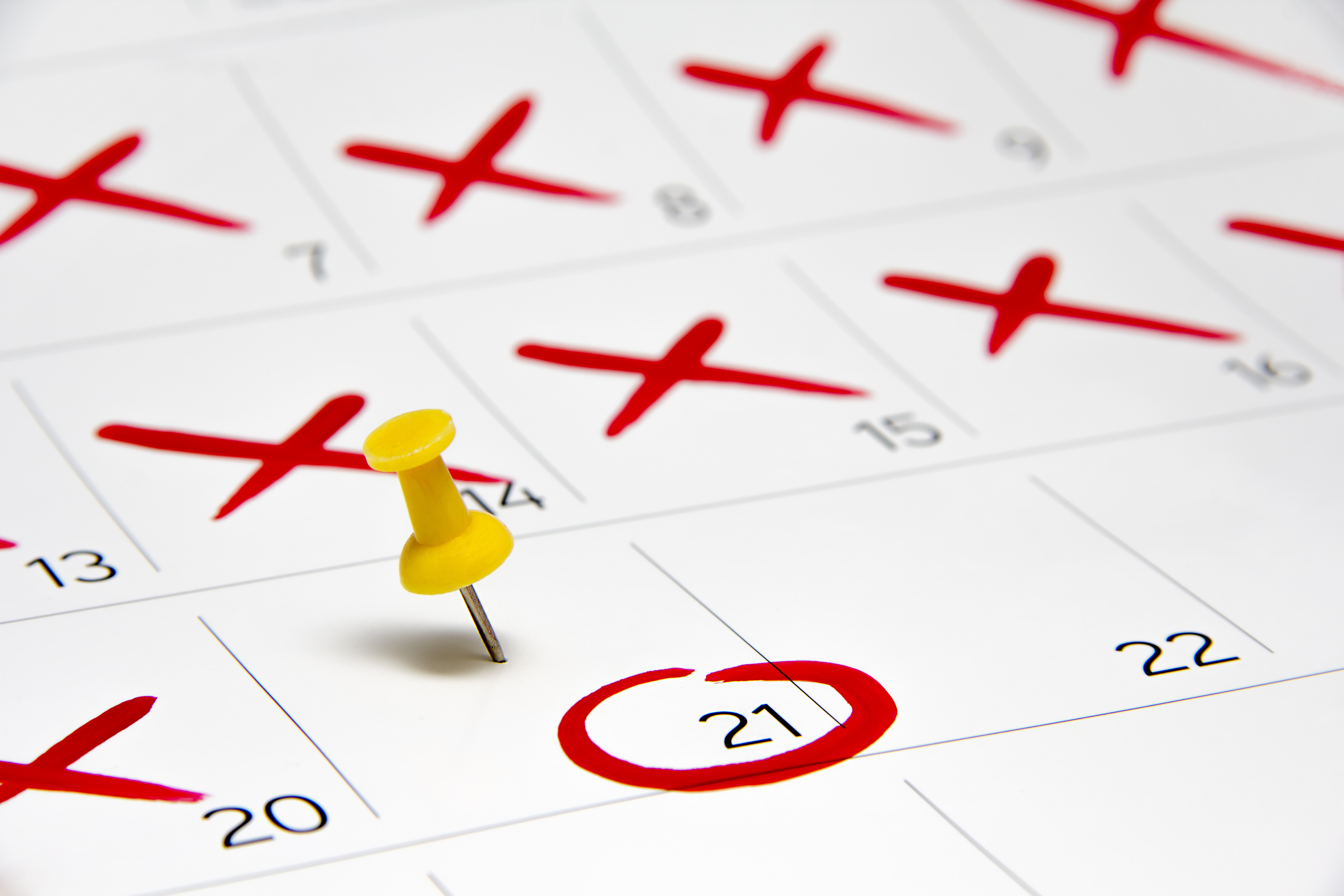 Calendar | Source: Shutterstock
