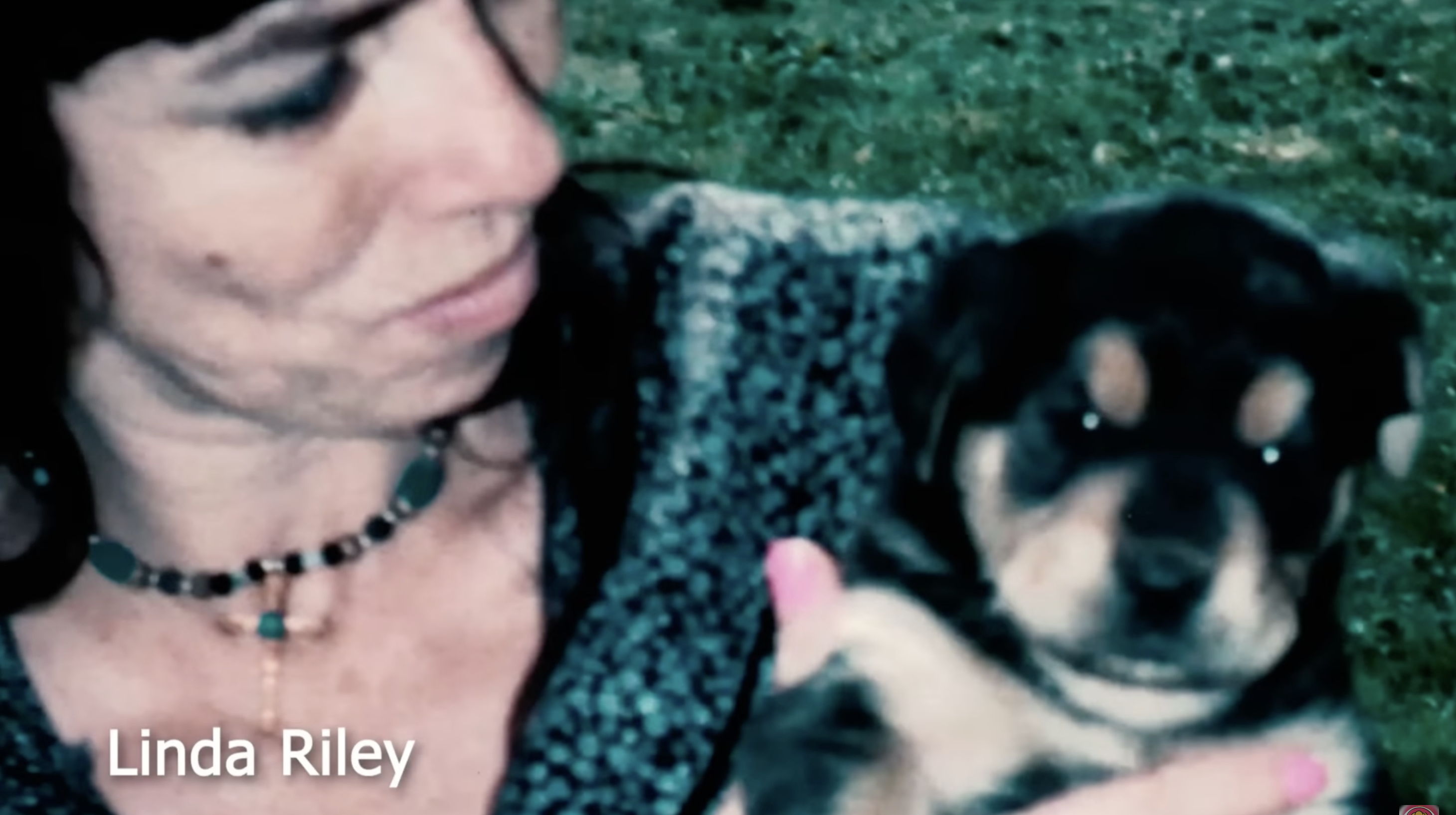 Riley with a puppy | Source: youtube.com/@mindofacriminal