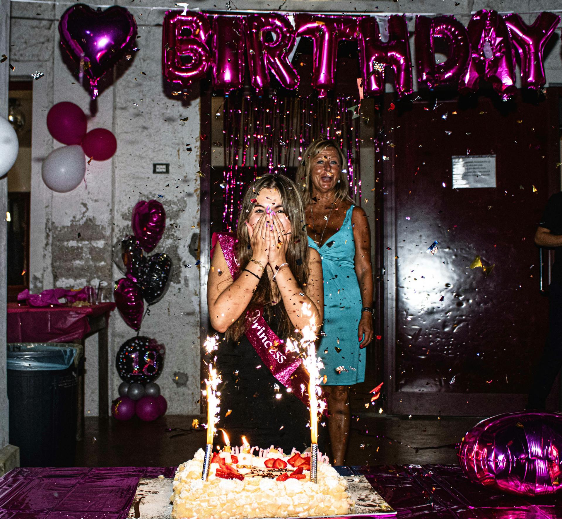 A young woman at her birthday party | Source: Pexels