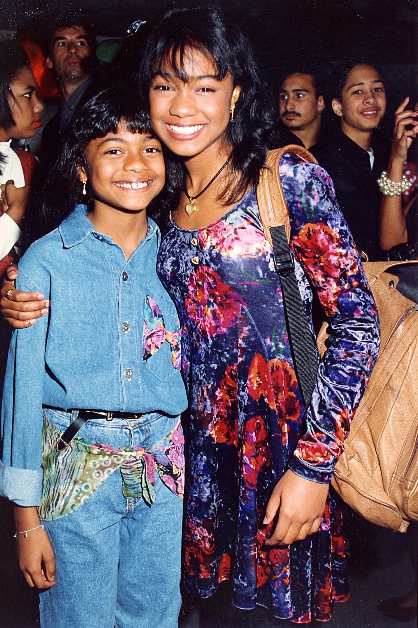 Kimberly Ali and Tatyana Ali during the 1993 Kids' Choice Awards on September 7, 1993, in Los Angeles, California, United States. | Source: Getty Images