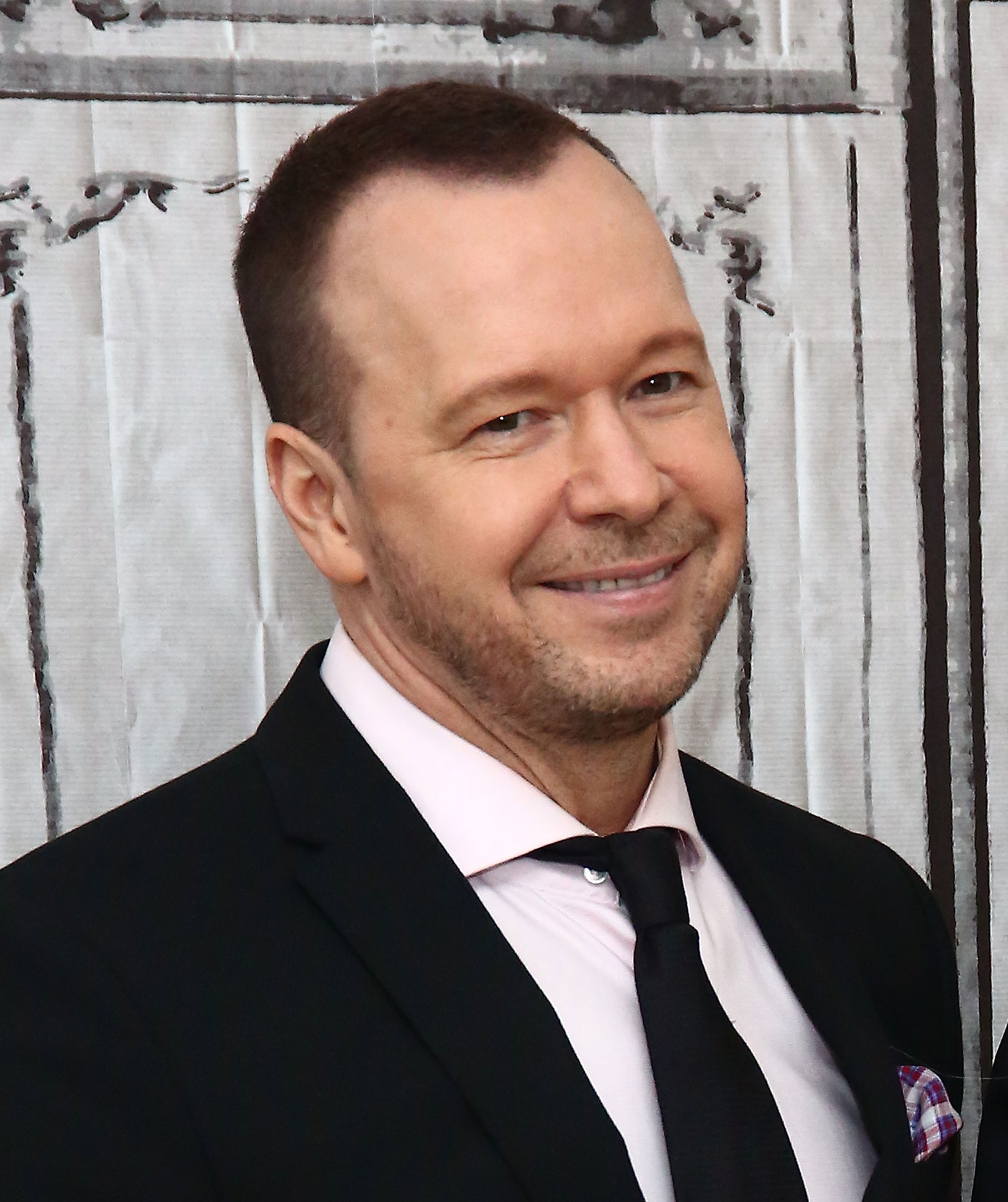 Donnie Wahlberg attends AOL Build Presents "Donnie Loves Jenny" on March 16, 2016, in New York City. | Source: Getty Images.