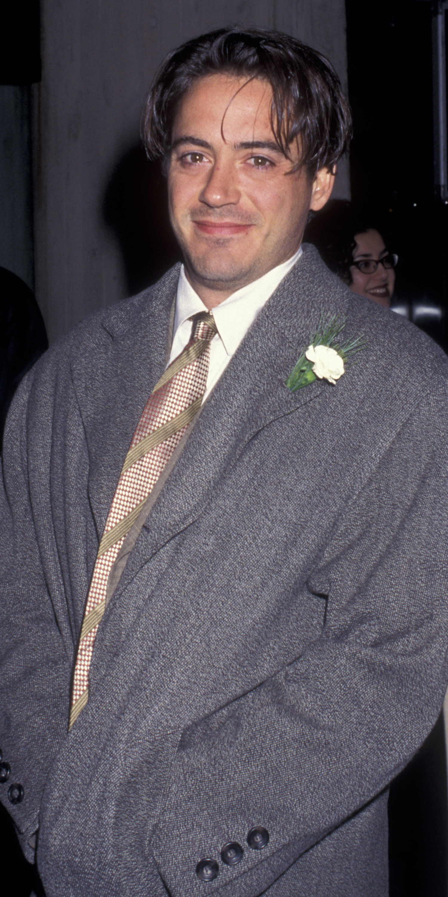 Robert Downey Jr. at the premiere of "Restoration" in New York in 1991 | Source: Getty Images
