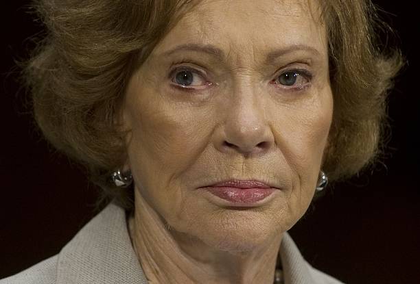 Former US First Lady Rosalynn Carter in Washington, D.C., May 26, 2011 | Source: Getty