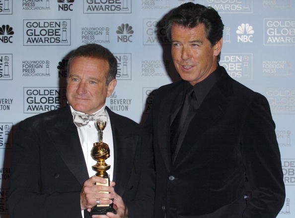 Pierce Brosnan and Robin Williams / Photo: Getty Images
