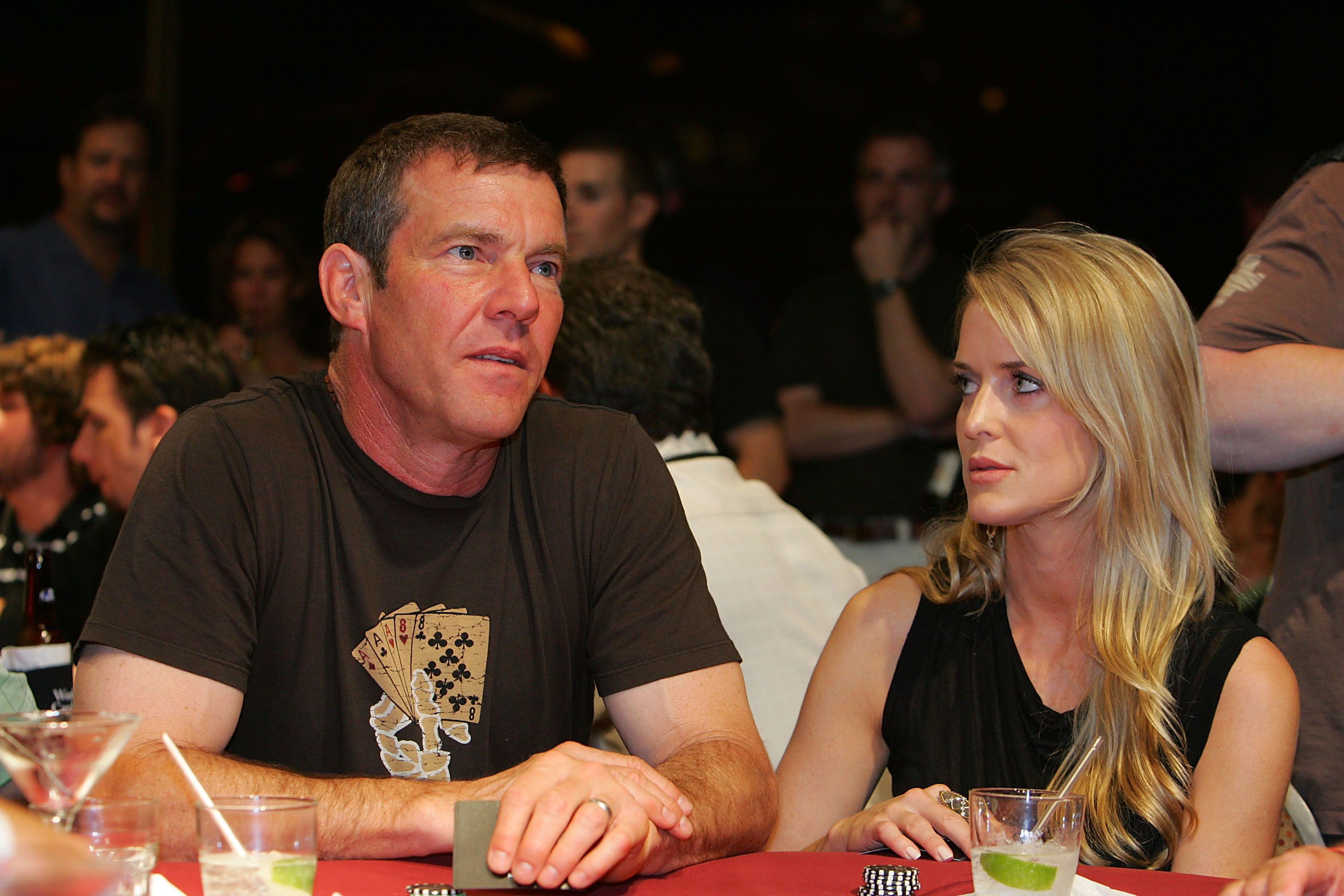 Dennis Quaid and Kimberly Buffington attend a charity event on June 7, 2007 | Source: Getty Images